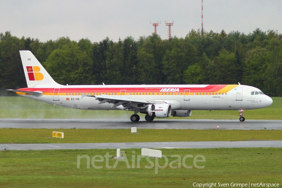 Iberia Airbus A321-211 (EC-IIG) | Photo 33253