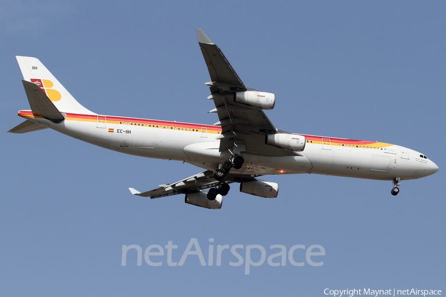 Iberia Airbus A340-313X (EC-IIH) | Photo 131942