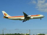 Iberia Airbus A340-313X (EC-IIH) at  San Juan - Luis Munoz Marin International, Puerto Rico