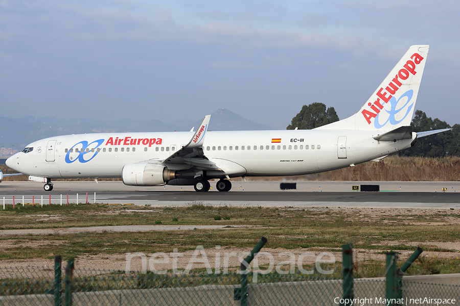 Air Europa Boeing 737-86Q (EC-III) | Photo 399898