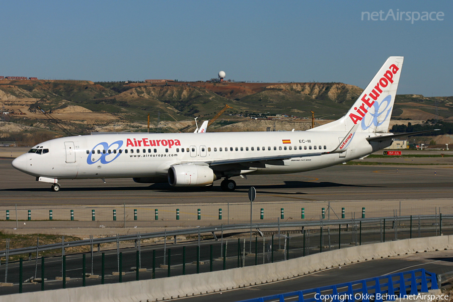 Air Europa Boeing 737-86Q (EC-III) | Photo 44592