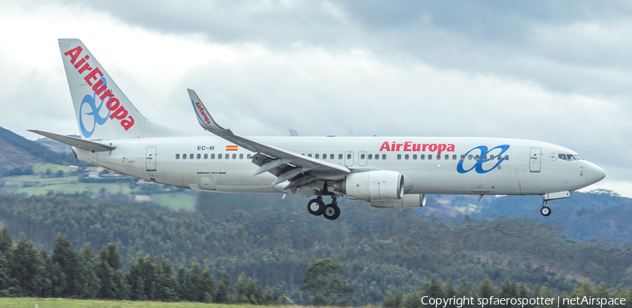 Air Europa Boeing 737-86Q (EC-III) | Photo 232831