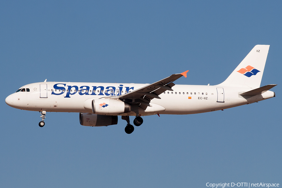 Spanair Airbus A320-232 (EC-IIZ) | Photo 370839