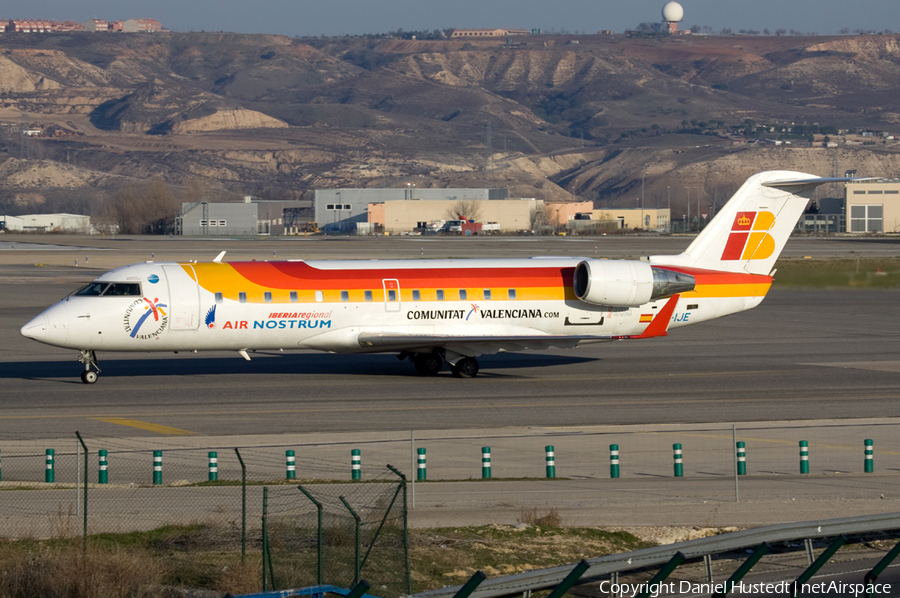 Iberia Regional (Air Nostrum) Bombardier CRJ-200ER (EC-IJE) | Photo 544074
