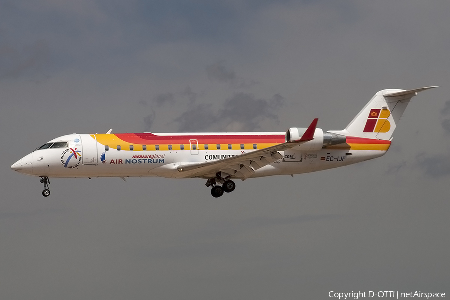 Iberia Regional (Air Nostrum) Bombardier CRJ-200ER (EC-IJF) | Photo 164476