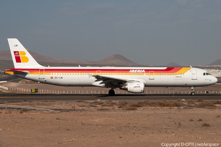 Iberia Airbus A321-211 (EC-IJN) | Photo 372506