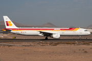 Iberia Airbus A321-211 (EC-IJN) at  Lanzarote - Arrecife, Spain