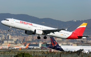 Iberia Airbus A321-211 (EC-IJN) at  Barcelona - El Prat, Spain