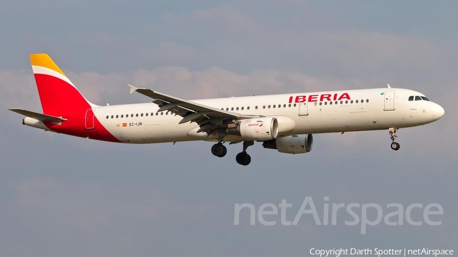 Iberia Airbus A321-211 (EC-IJN) | Photo 167294