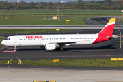 Iberia Airbus A321-211 (EC-IJN) at  Dusseldorf - International, Germany