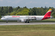 Iberia Airbus A321-211 (EC-IJN) at  Hamburg - Fuhlsbuettel (Helmut Schmidt), Germany