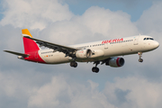 Iberia Airbus A321-211 (EC-IJN) at  Hamburg - Fuhlsbuettel (Helmut Schmidt), Germany