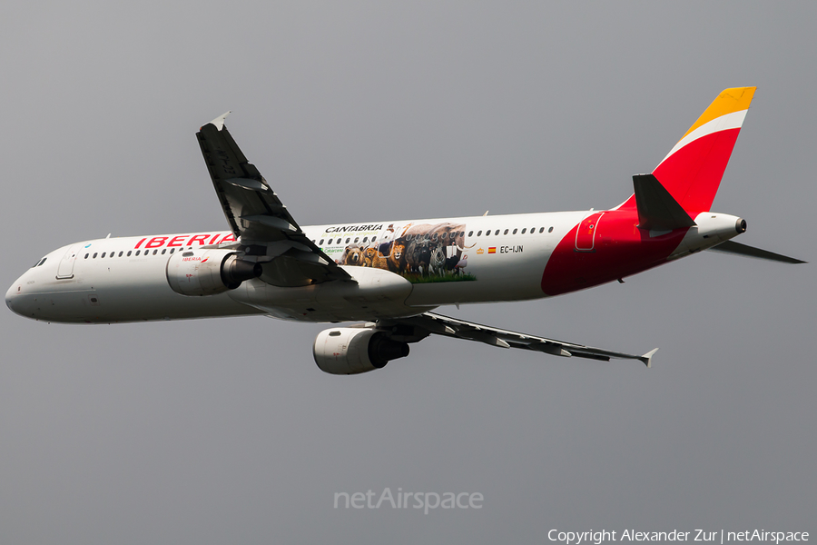 Iberia Airbus A321-211 (EC-IJN) | Photo 344378