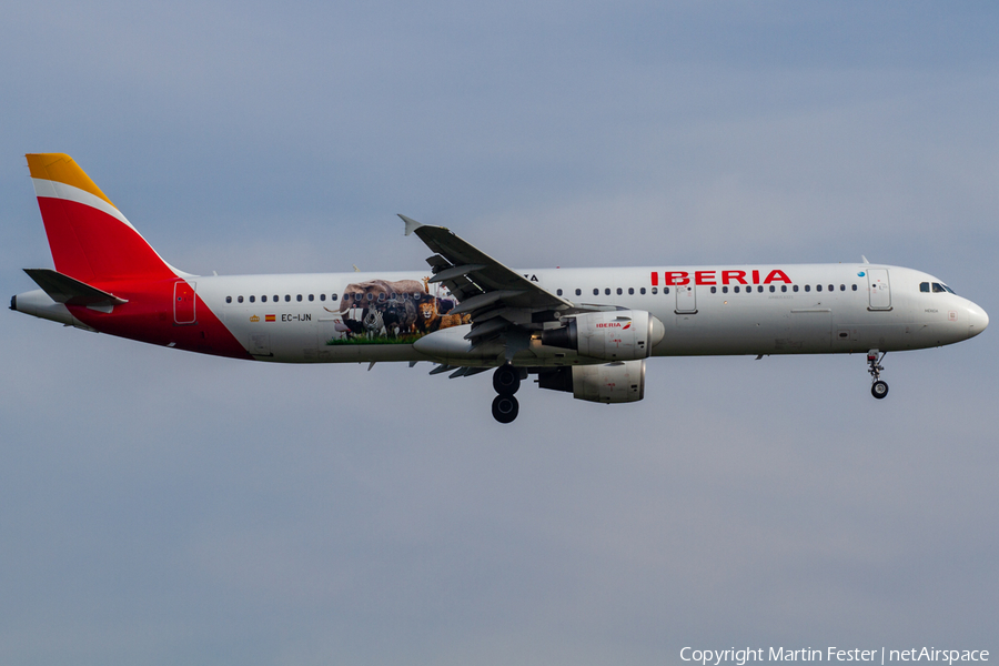 Iberia Airbus A321-211 (EC-IJN) | Photo 344505