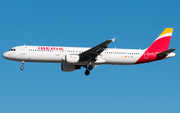 Iberia Airbus A321-211 (EC-IJN) at  Madrid - Barajas, Spain