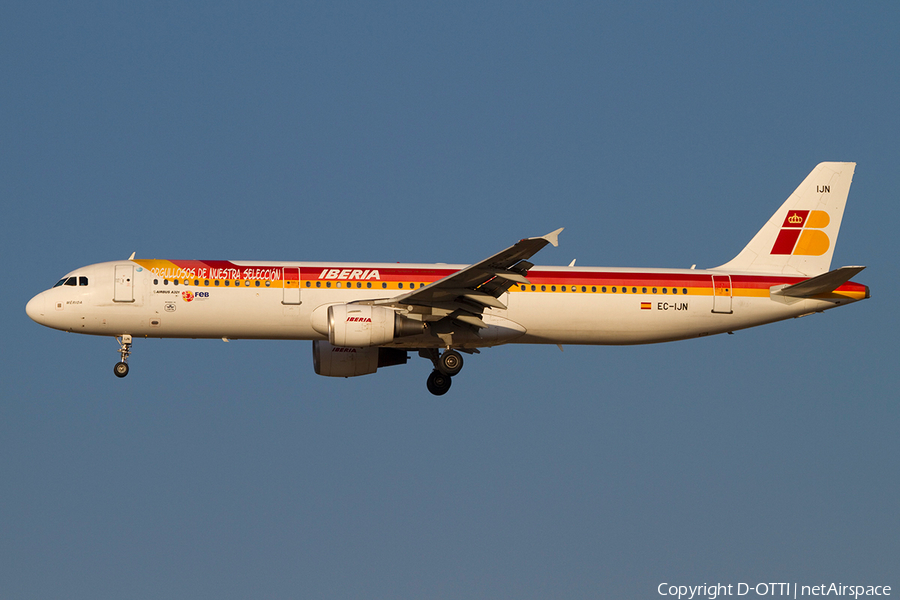 Iberia Airbus A321-211 (EC-IJN) | Photo 370845