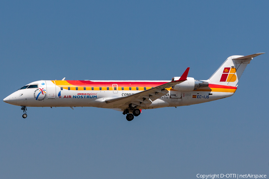 Iberia Regional (Air Nostrum) Bombardier CRJ-200ER (EC-IJS) | Photo 203493