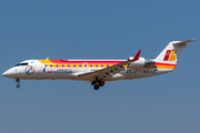 Iberia Regional (Air Nostrum) Bombardier CRJ-200ER (EC-IJS) at  Barcelona - El Prat, Spain