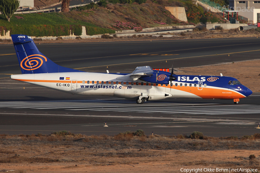 Islas Airways ATR 72-202 (EC-IKQ) | Photo 52342
