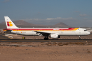 Iberia Airbus A321-211 (EC-ILO) at  Lanzarote - Arrecife, Spain