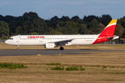 Iberia Airbus A321-211 (EC-ILO) at  Hamburg - Fuhlsbuettel (Helmut Schmidt), Germany