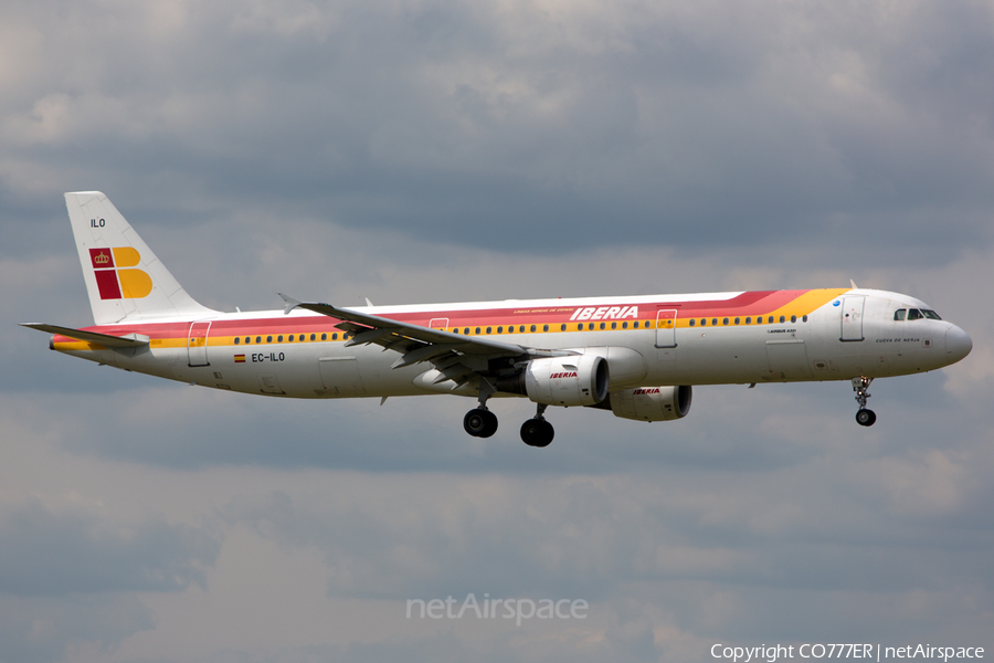 Iberia Airbus A321-211 (EC-ILO) | Photo 58529