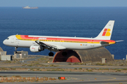 Iberia Airbus A321-211 (EC-ILO) at  Gran Canaria, Spain