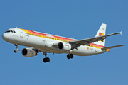 Iberia Airbus A321-211 (EC-ILO) at  Gran Canaria, Spain