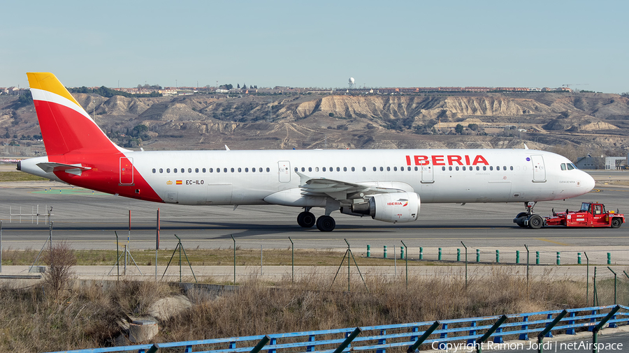 Iberia Airbus A321-211 (EC-ILO) | Photo 300886