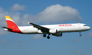 Iberia Airbus A321-211 (EC-ILP) at  Brussels - International, Belgium