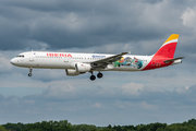 Iberia Airbus A321-211 (EC-ILP) at  Hamburg - Fuhlsbuettel (Helmut Schmidt), Germany