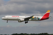 Iberia Airbus A321-211 (EC-ILP) at  Hamburg - Fuhlsbuettel (Helmut Schmidt), Germany