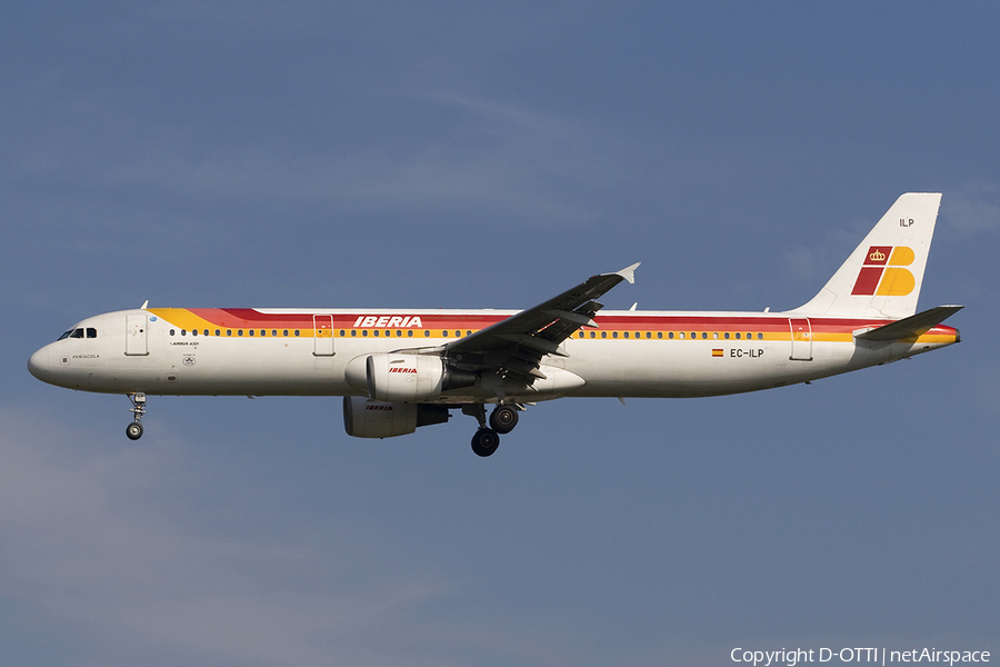 Iberia Airbus A321-211 (EC-ILP) | Photo 278374