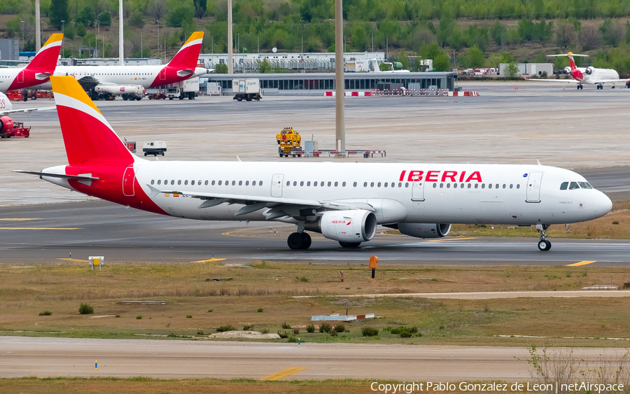 Iberia Airbus A321-211 (EC-ILP) | Photo 339309