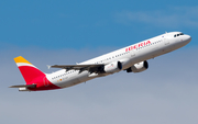 Iberia Airbus A321-211 (EC-ILP) at  Madrid - Barajas, Spain