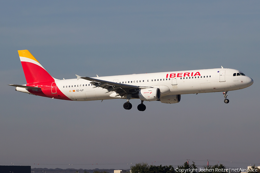 Iberia Airbus A321-211 (EC-ILP) | Photo 131589