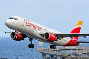 Iberia Express Airbus A320-214 (EC-ILQ) at  La Palma (Santa Cruz de La Palma), Spain