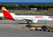 Iberia Airbus A320-214 (EC-ILR) at  Barcelona - El Prat, Spain