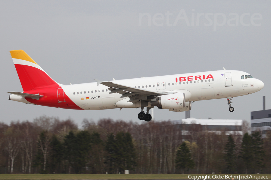 Iberia Airbus A320-214 (EC-ILR) | Photo 104143