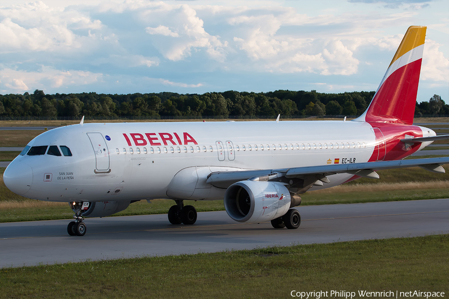 Iberia Airbus A320-214 (EC-ILR) | Photo 194988