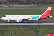 Iberia Airbus A320-214 (EC-ILS) at  Dusseldorf - International, Germany