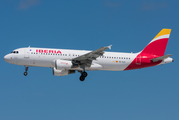 Iberia Airbus A320-214 (EC-ILS) at  Hamburg - Fuhlsbuettel (Helmut Schmidt), Germany