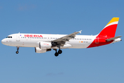 Iberia Airbus A320-214 (EC-ILS) at  Hamburg - Fuhlsbuettel (Helmut Schmidt), Germany
