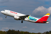 Iberia Airbus A320-214 (EC-ILS) at  Hamburg - Fuhlsbuettel (Helmut Schmidt), Germany