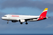 Iberia Airbus A320-214 (EC-ILS) at  La Palma (Santa Cruz de La Palma), Spain
