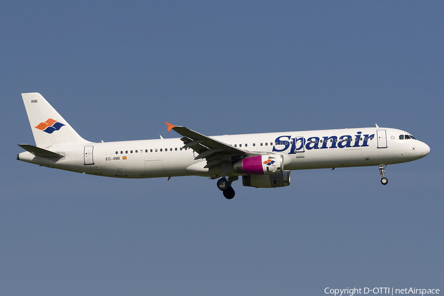 Spanair Airbus A321-231 (EC-INB) | Photo 276832