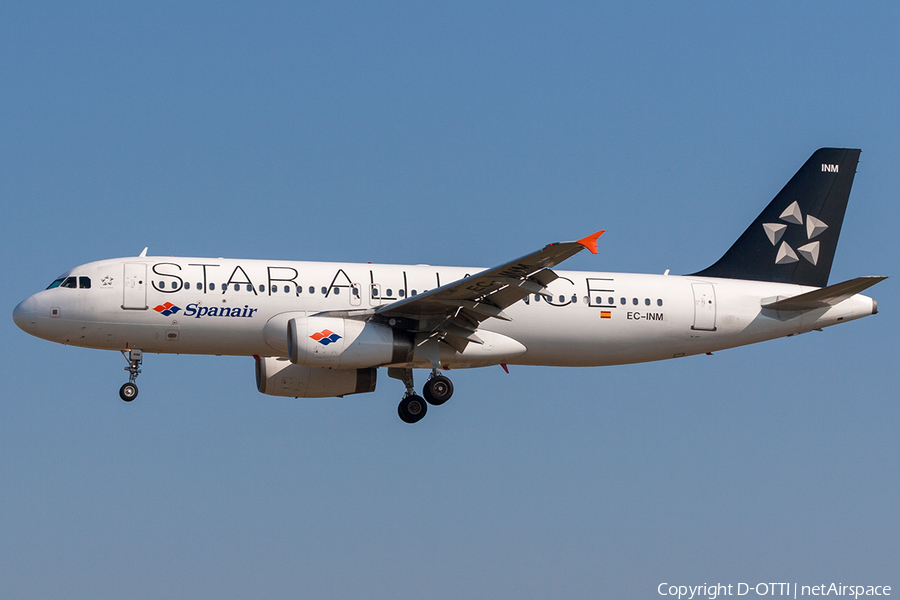 Spanair Airbus A320-232 (EC-INM) | Photo 203301