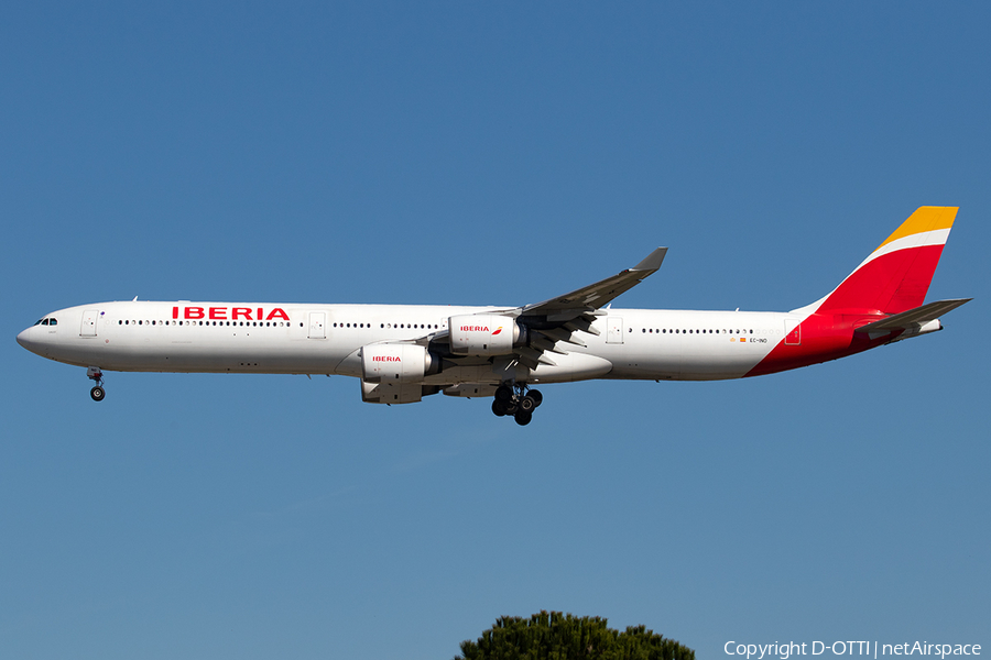 Iberia Airbus A340-642 (EC-INO) | Photo 376673