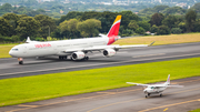 Iberia Airbus A340-642 (EC-INO) at  San Jose - Juan Santamaria International, Costa Rica