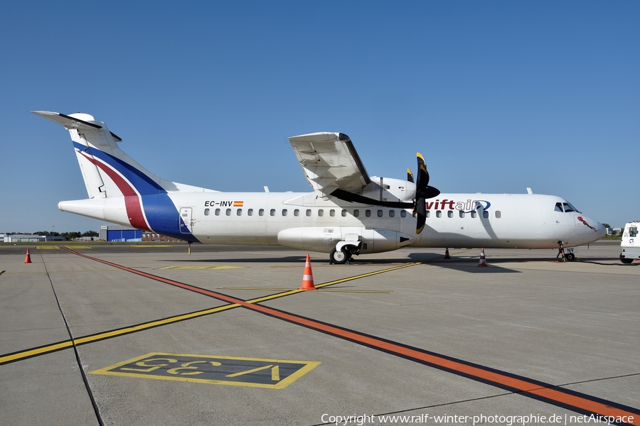 Swiftair ATR 72-212(F) (EC-INV) | Photo 425037